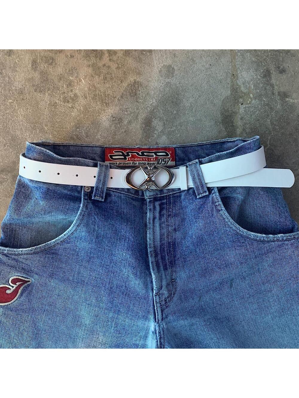 Y2K Punk Cyber Star Moon Belt - Picture 7 of 8